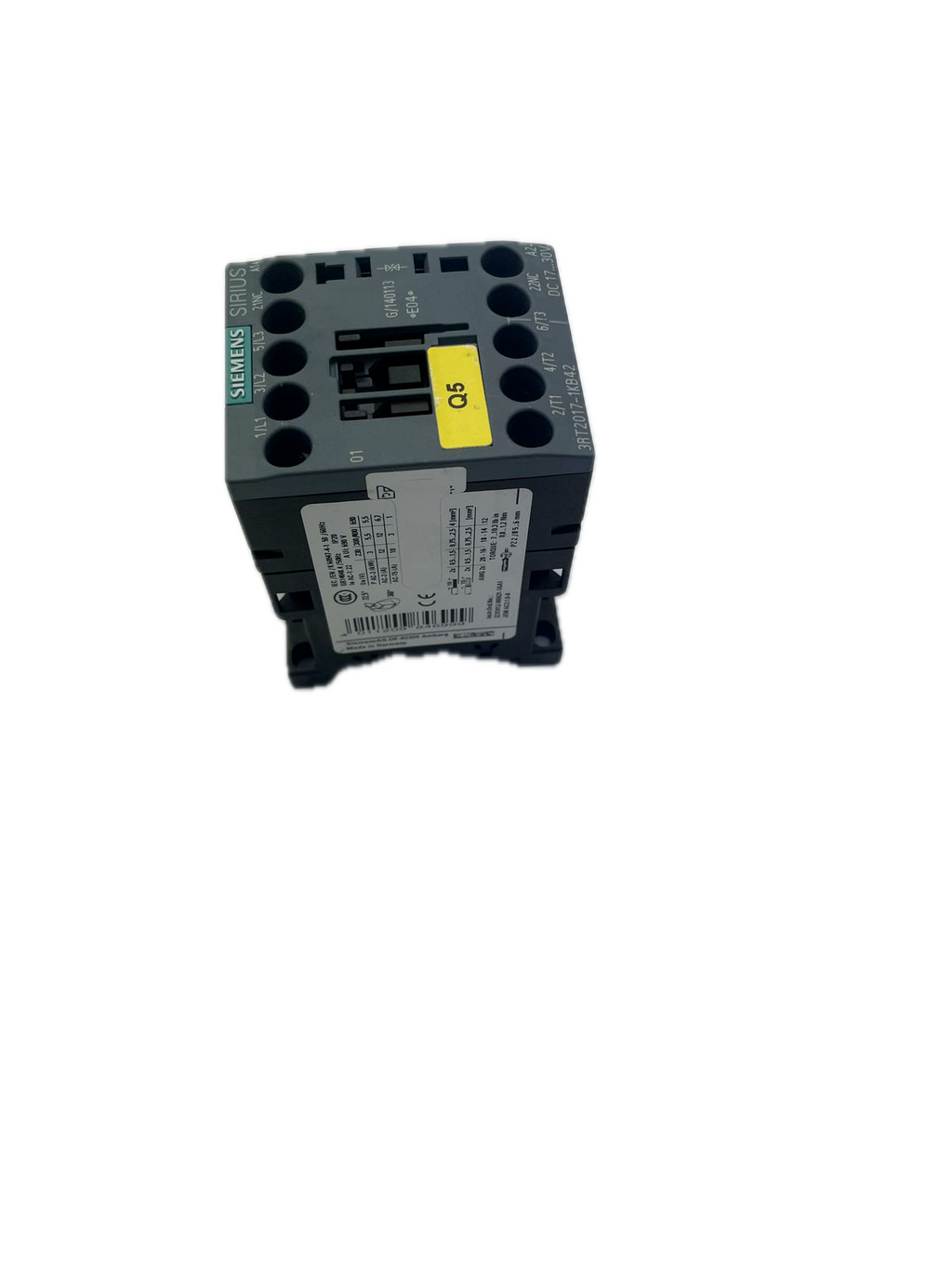 SIEMENS SIRIUS 3RT2017-1KB42 DC 17...30V