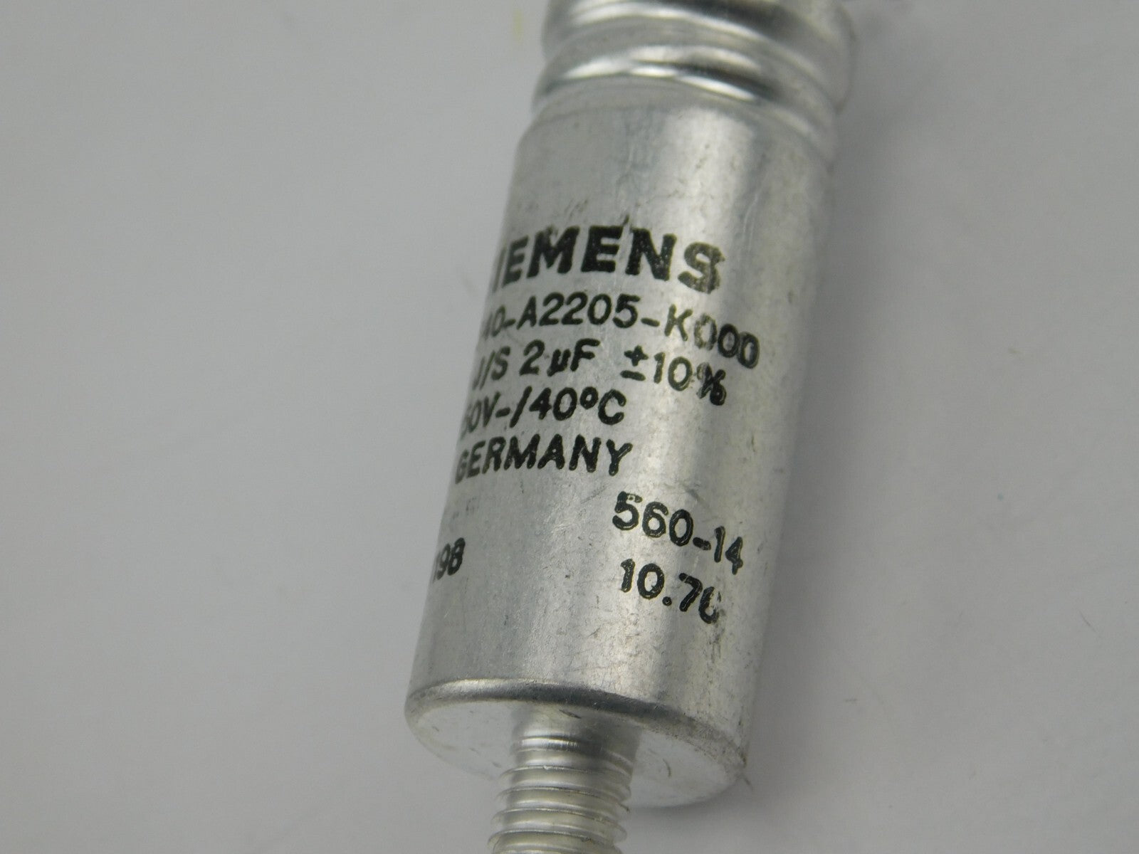 Siemens B25340-A2205-K000 MPJ/S 2µF+-10% 2500V-/40°c ** 14 Stück**