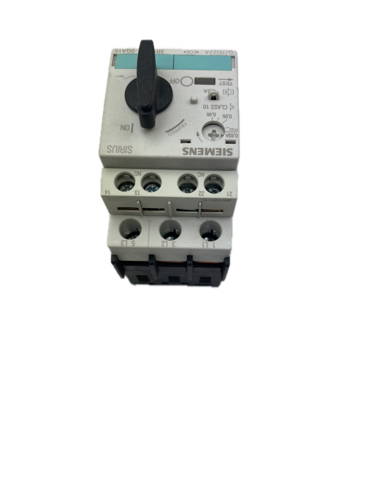 SIEMENS SIRIUS 3RV1021-0GA15