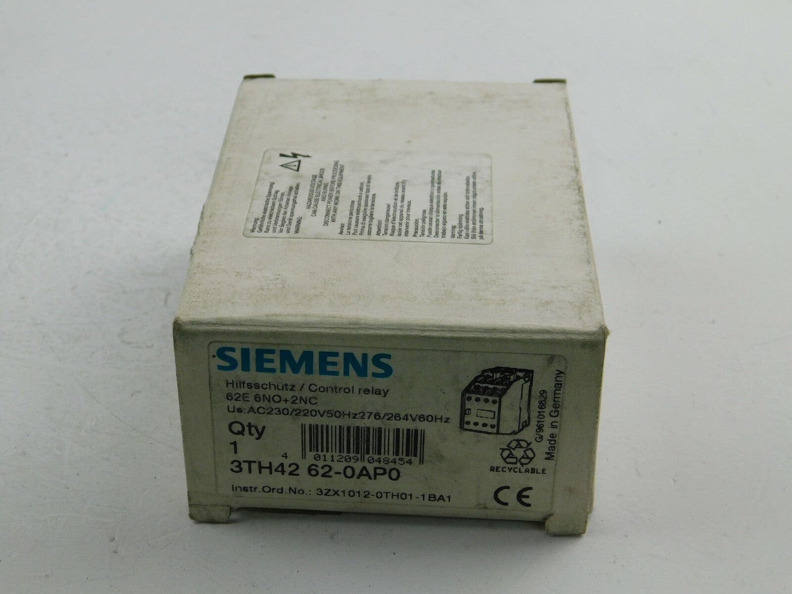 Siemens Schütz 3TH42 62-0AB0 230V 50 Hz