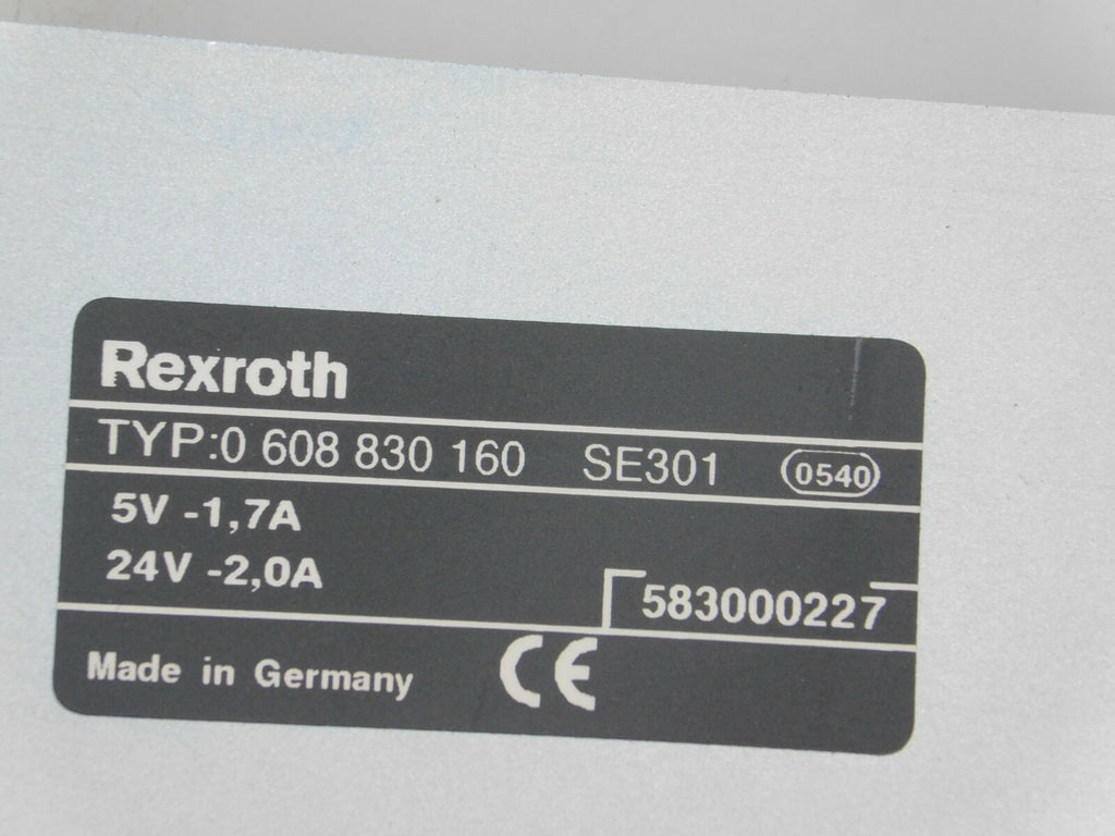 BOSCH Rexroth 0 608 830 160 SE 301 5V-1,7A 24V-2,0A