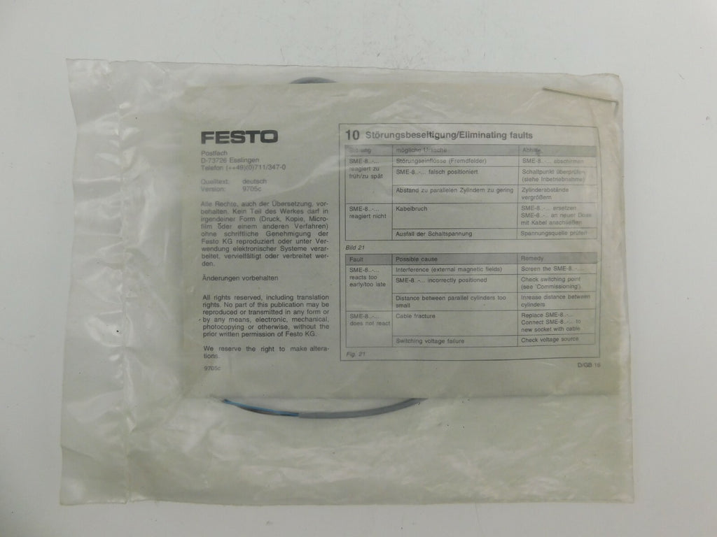 FESTO Näherungsschalter PE-LD 213289