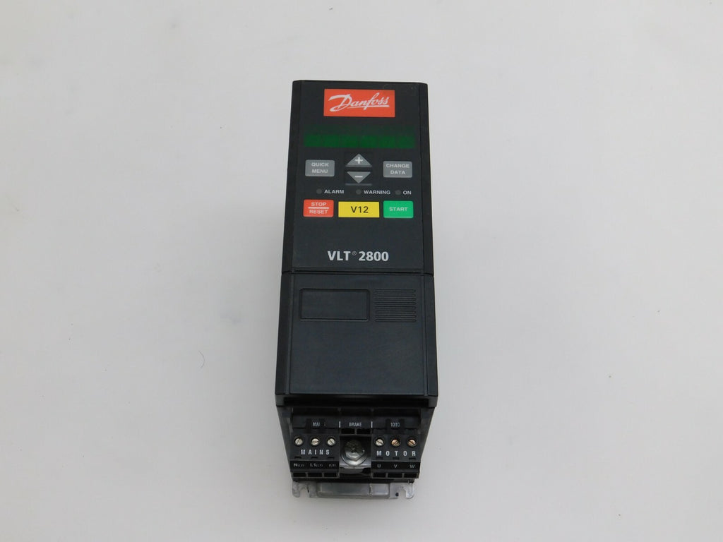 DANFOSS VLT2807PS2B20STR1DBF00A00 195N0027 1,7 KVA