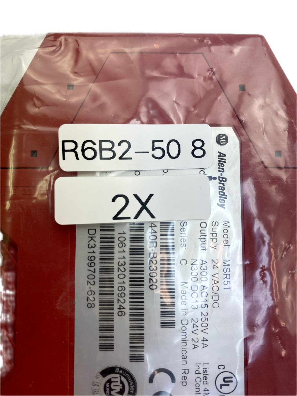 Allen-Bradley  Guardmaster Model: MSR5T Supply: 24 VAC/DC