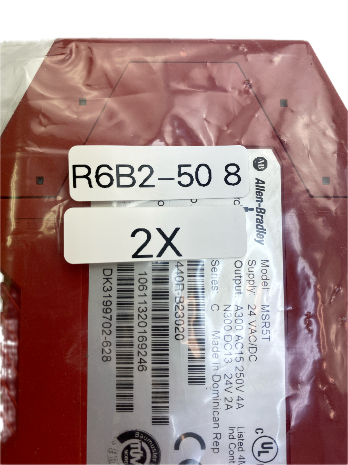 Allen-Bradley  Guardmaster Model: MSR5T Supply: 24 VAC/DC
