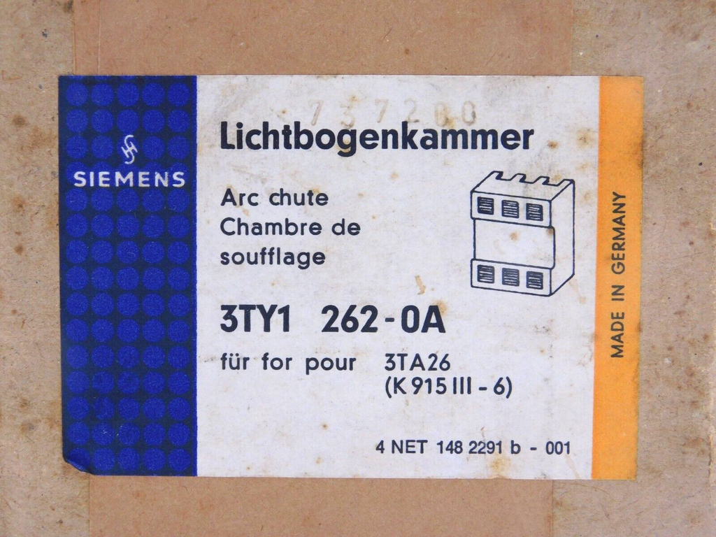 SIEMENS 3TY1 262-0A