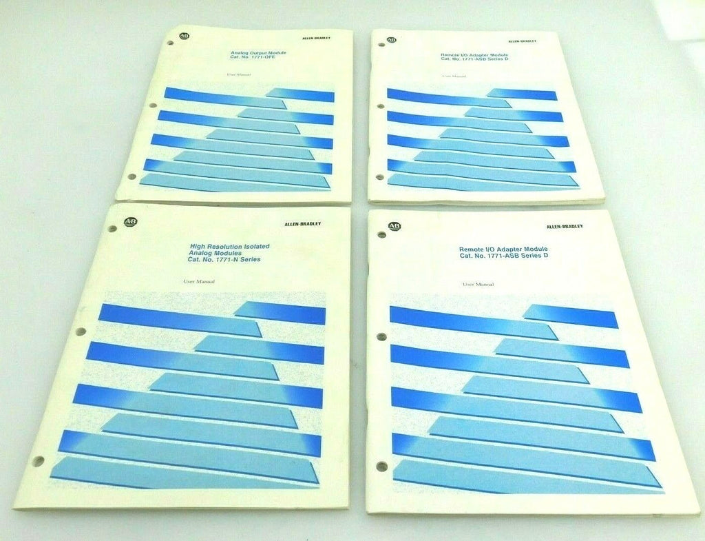 Handbuch ALLEN-BRADLEY Remote O/I Adabter Module 1771-ASB Series D ** 4 Stück **