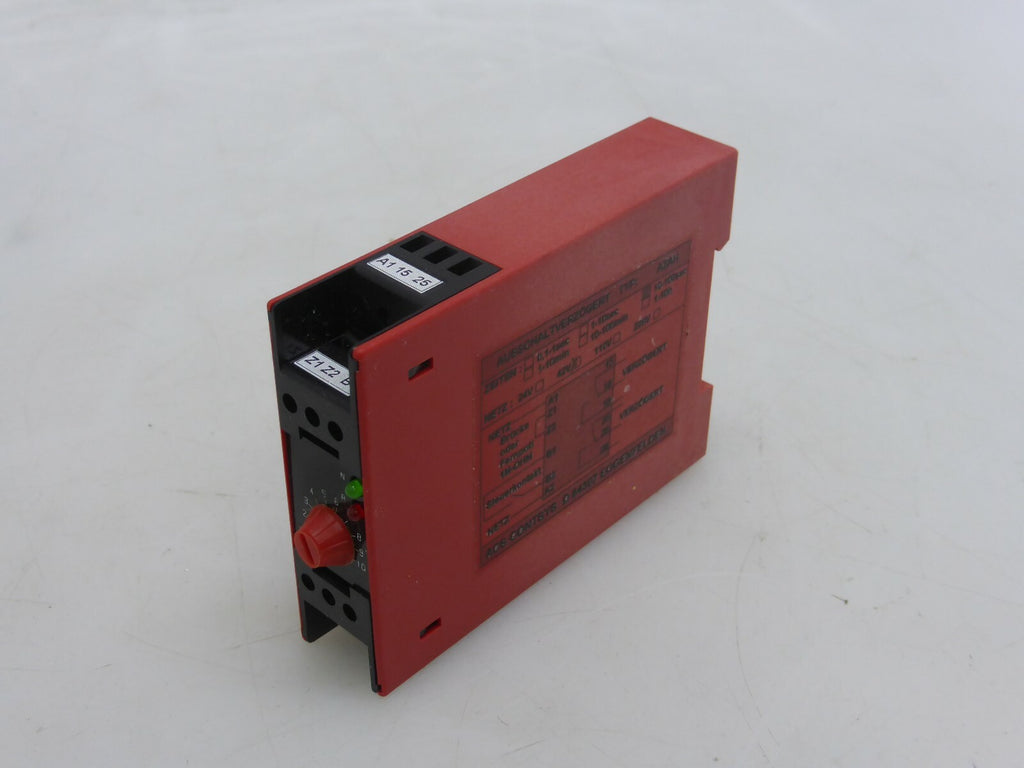 ACS Control System Einbereichszeitrelais Typ AZAH 10-100sec 42V