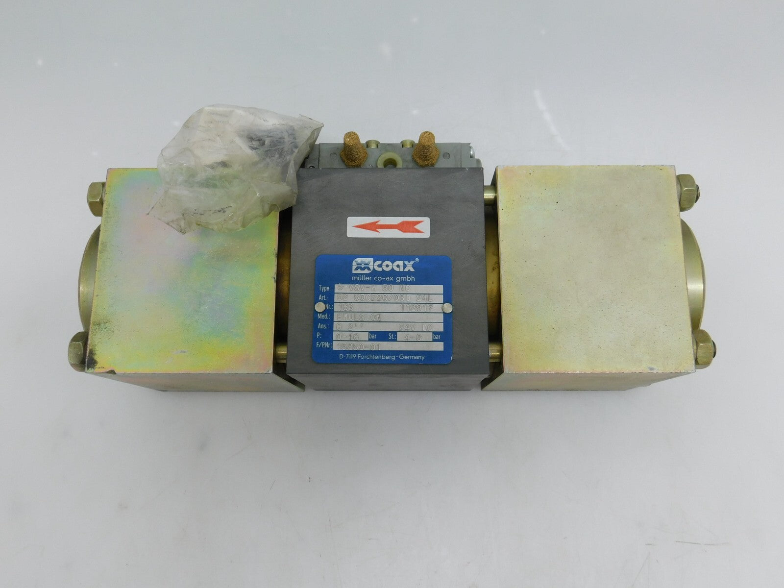 COAX Müller 5-VSV-M 50 NC 52 50C220/0BD 24L 112917 Emulsion