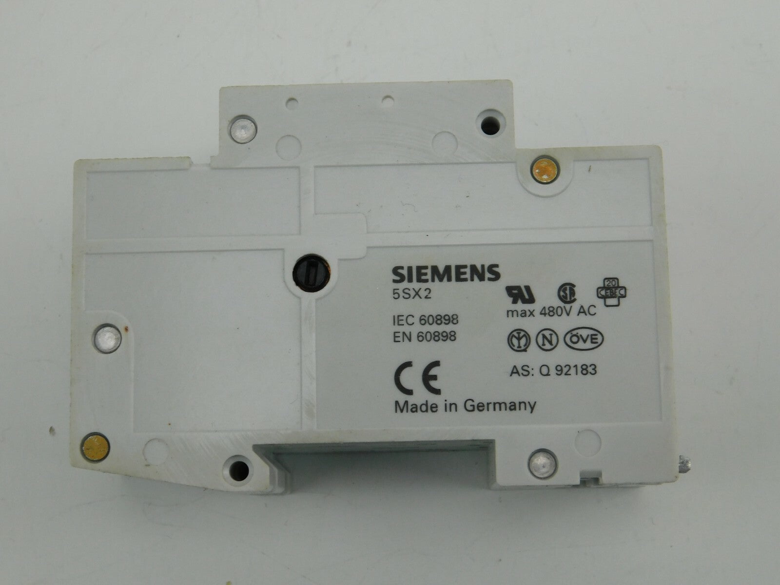 SIEMENS Leitungsschutzschalter  5SX2 92183 C10 400 V