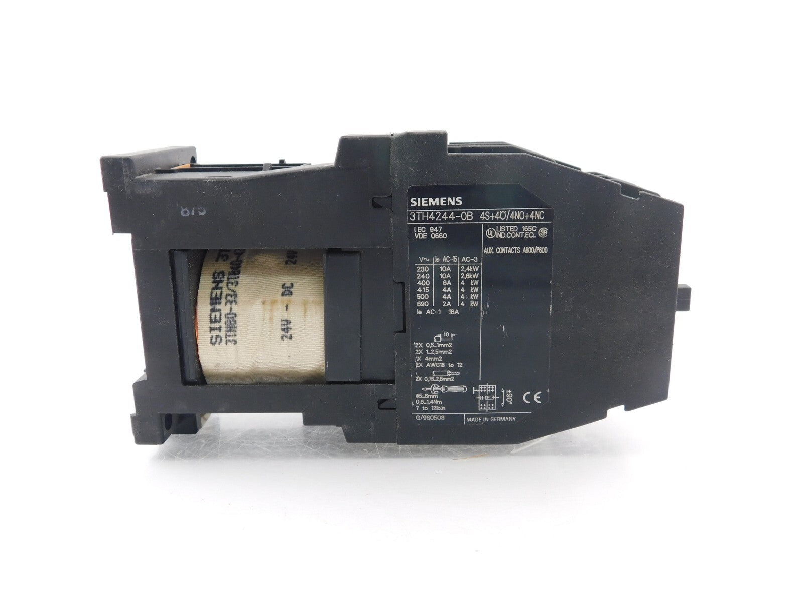 Siemens 3TH4244-0B  4S+4Ö/4NO+4NC