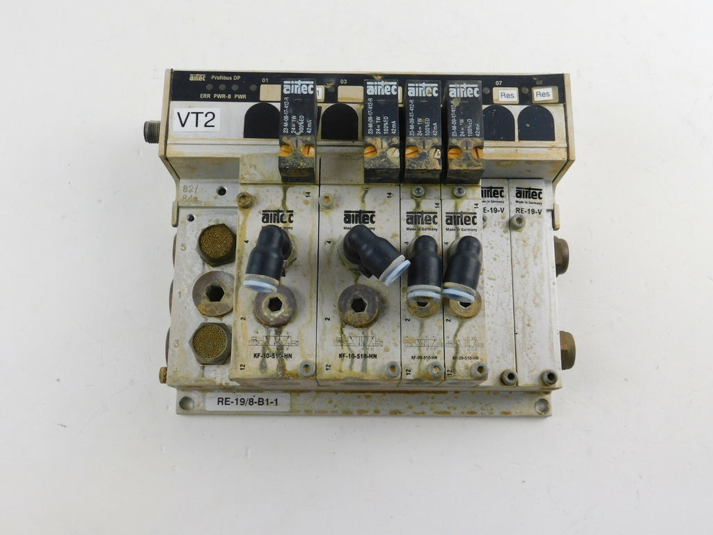 Airtec RE 19/8-B1-1 Profibus DP  KF-10-510-HN + KF-09-510-HN + 23-M-09-17-412-R