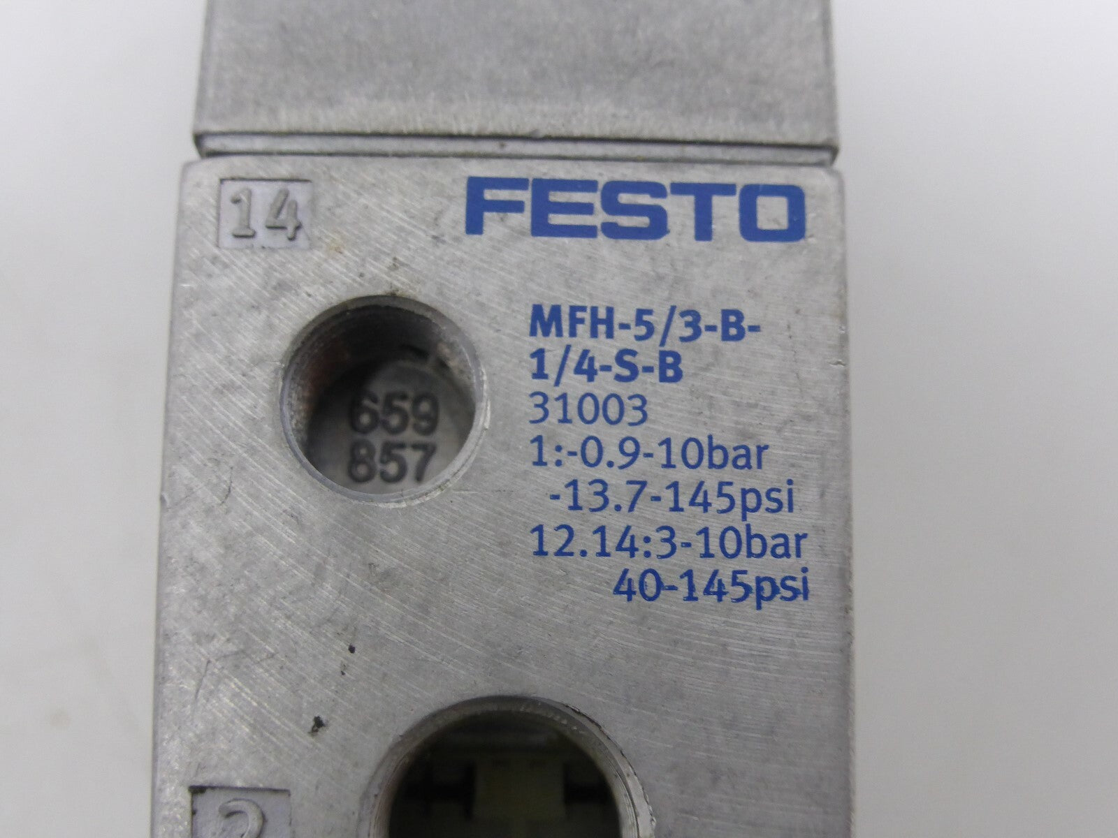 FESTO Magnetventil MFH-5/3-B-1/4-S-B 31003
