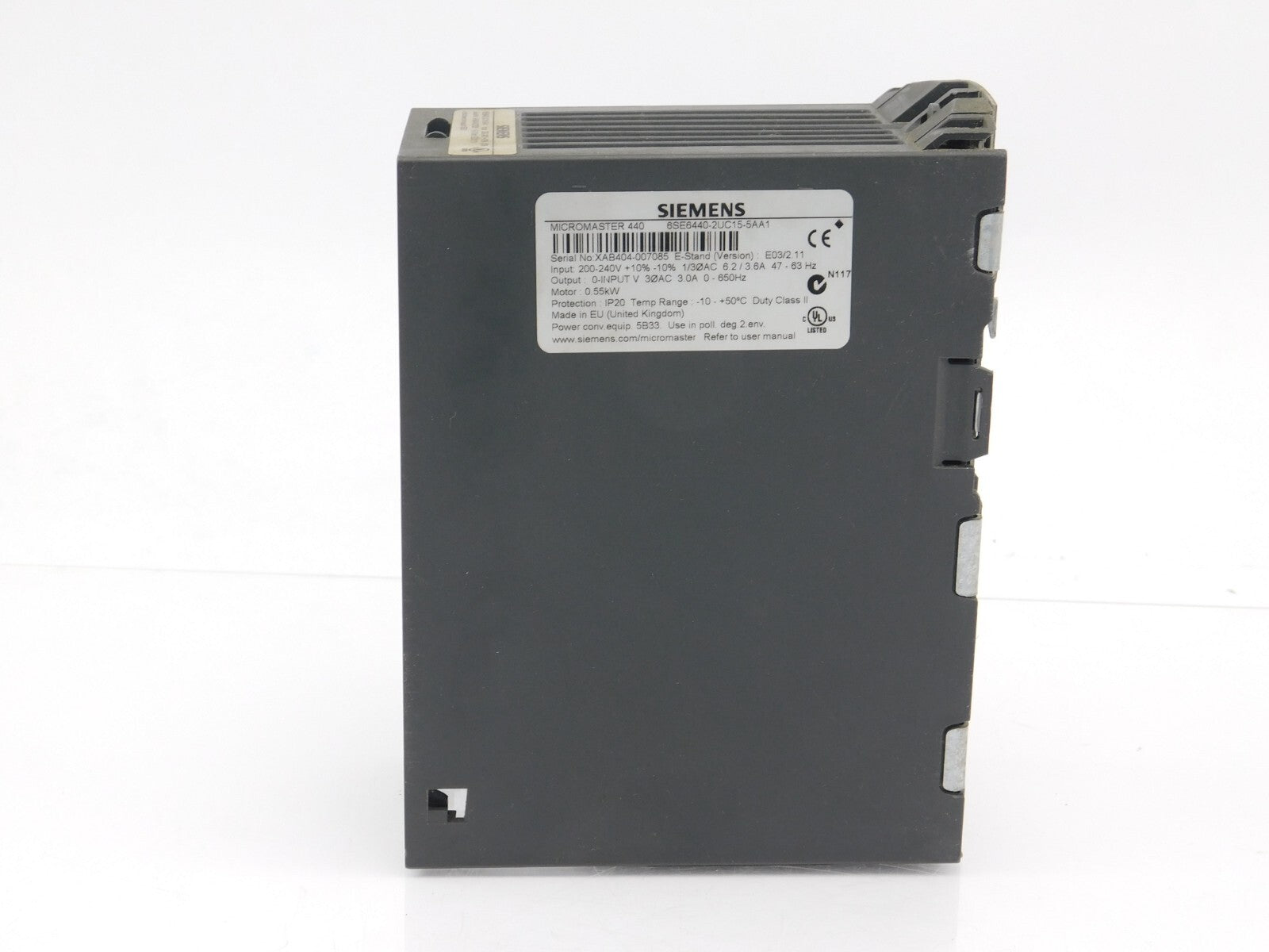 Siemens MICROMASTER 440 SE6440-2UC15-5AA1