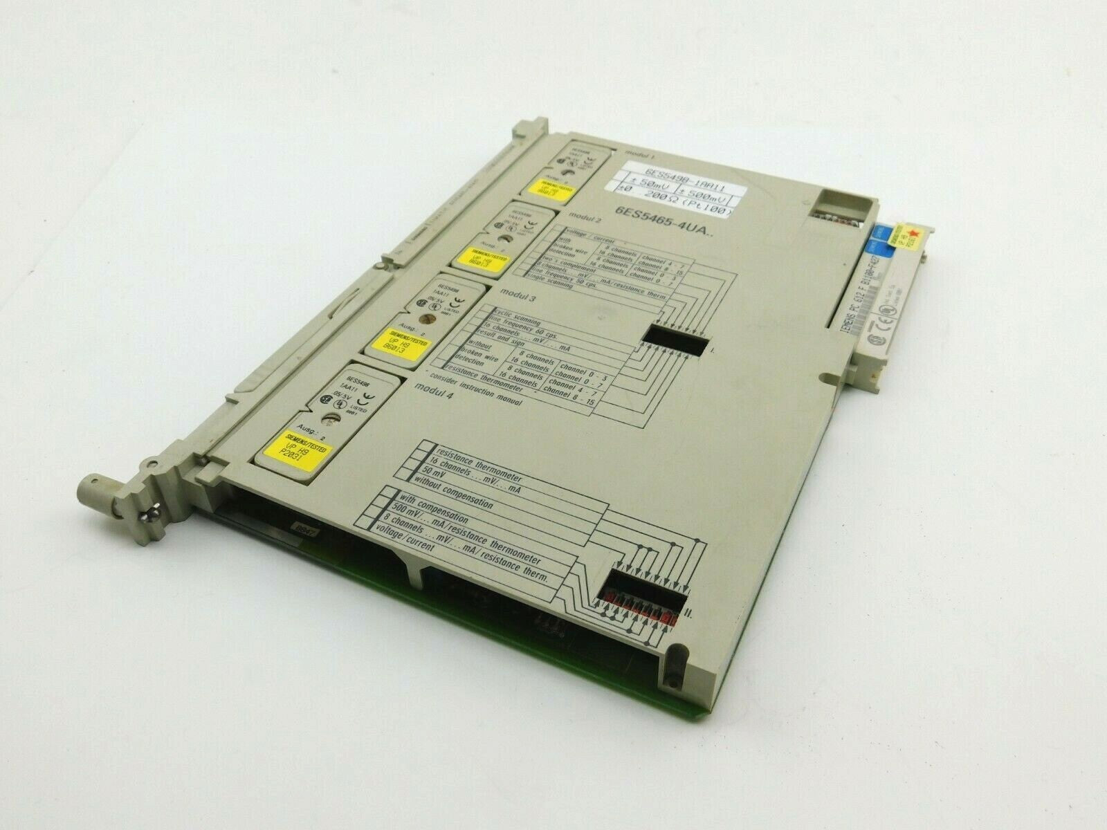 SIEMENS SIMATIC 6ES5498-1AA11