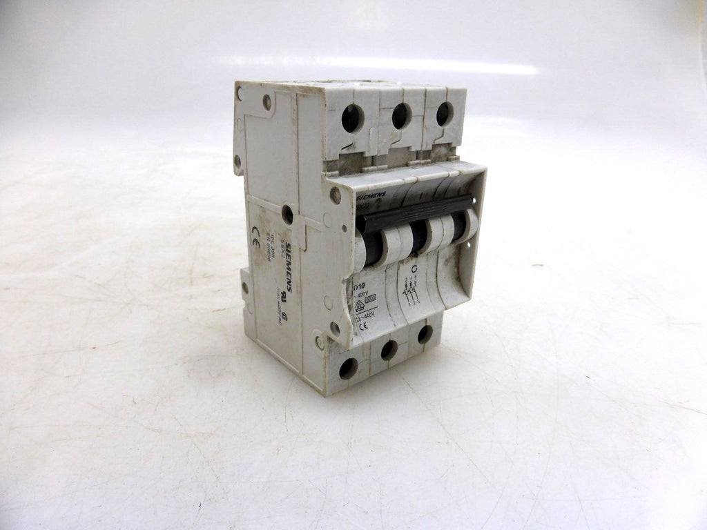 Siemens 5SX2 D10 Leitungsschutzschalter 3-polig ~400V