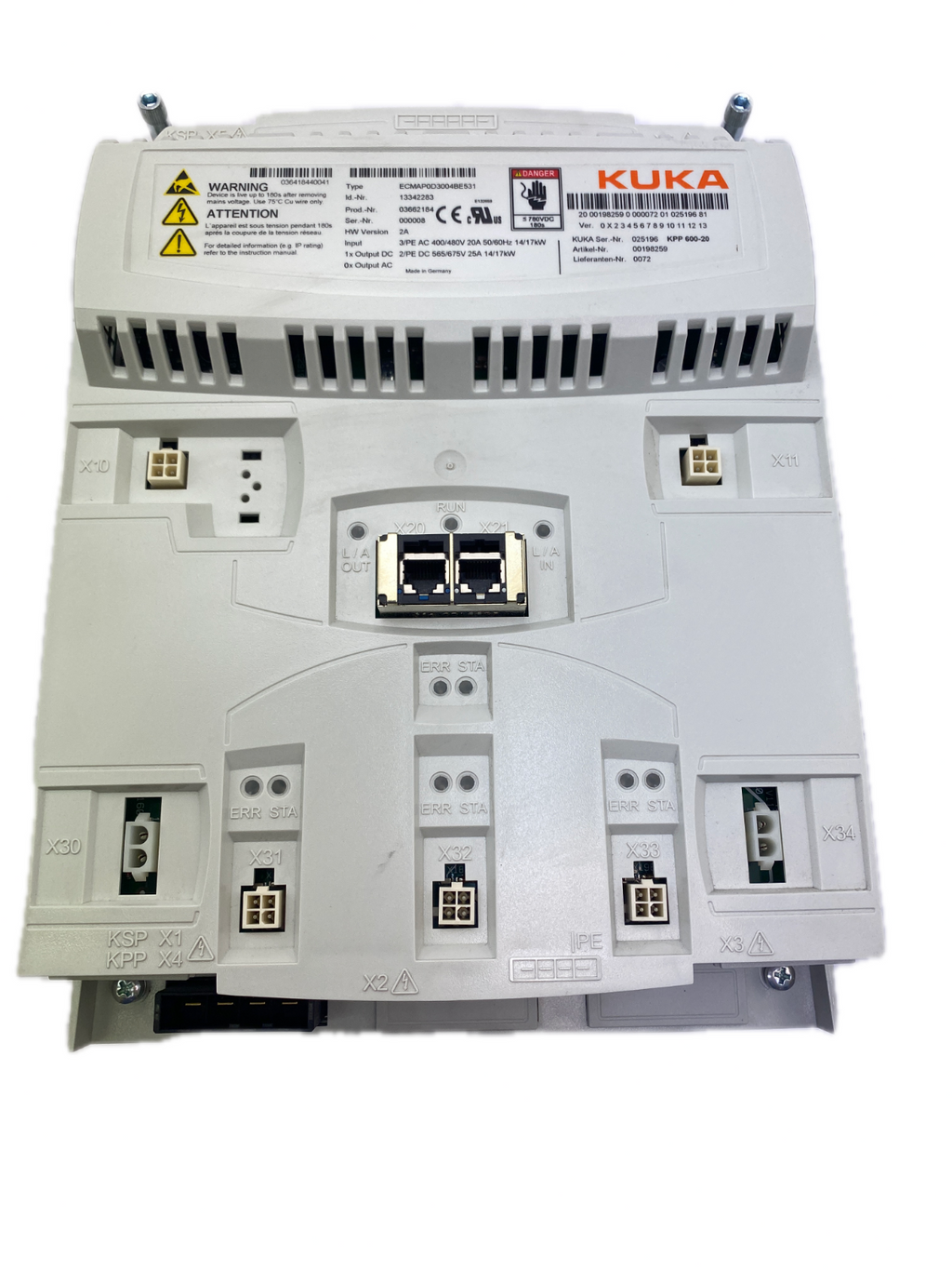 KUKA  KPP 600-20  ECMAP0D3004BE531. 00198259