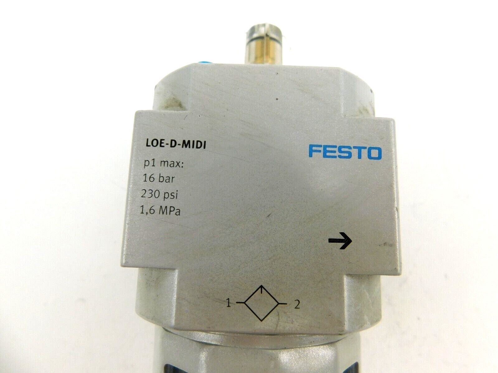 FESTO LOE-D-MIDI  P1 max 16 bar 230 psi 1,6 MPa