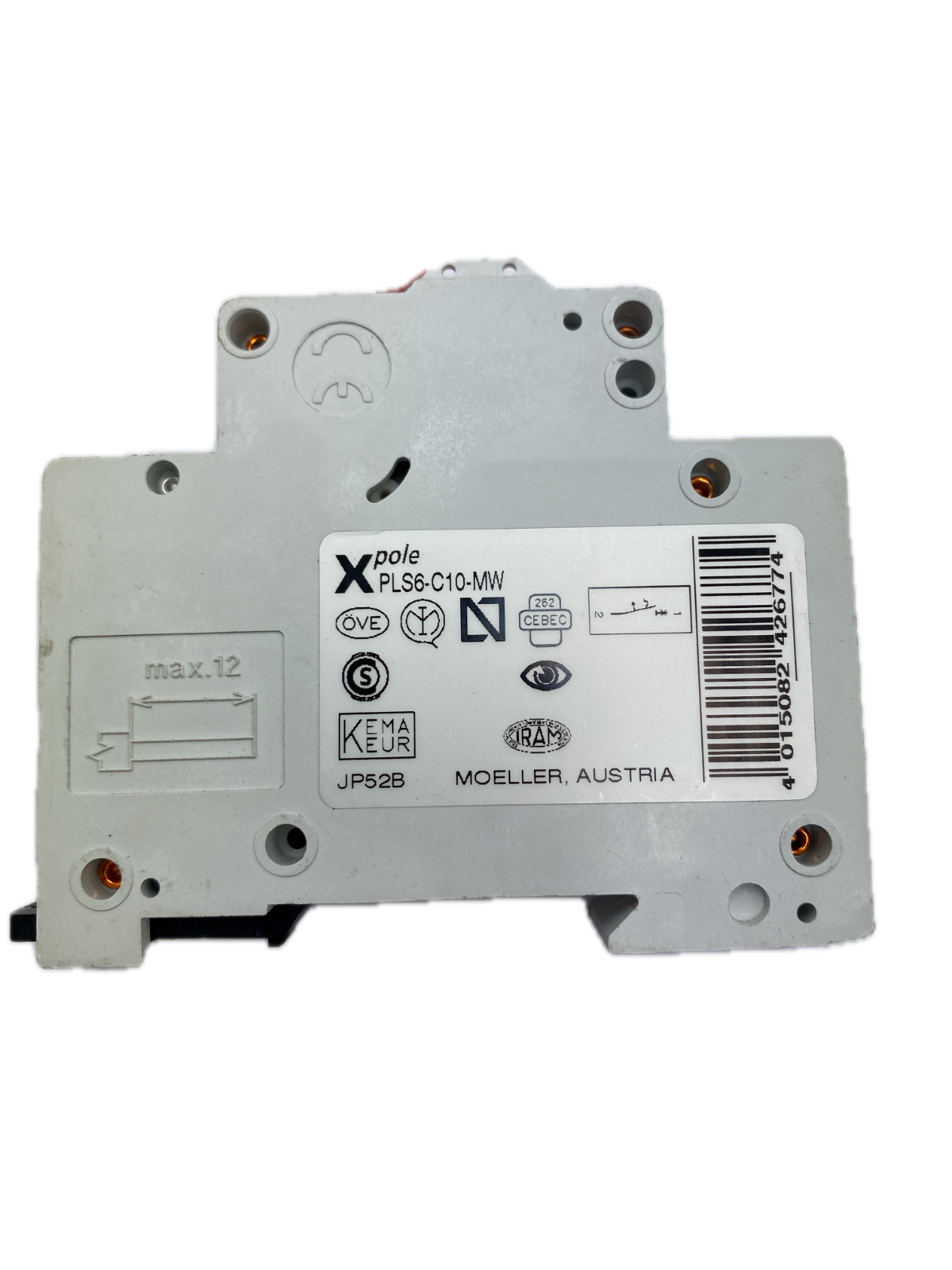 **Posten**. Moeller Xpole PLS6-C10-MW + PLSM-C10/3-MW