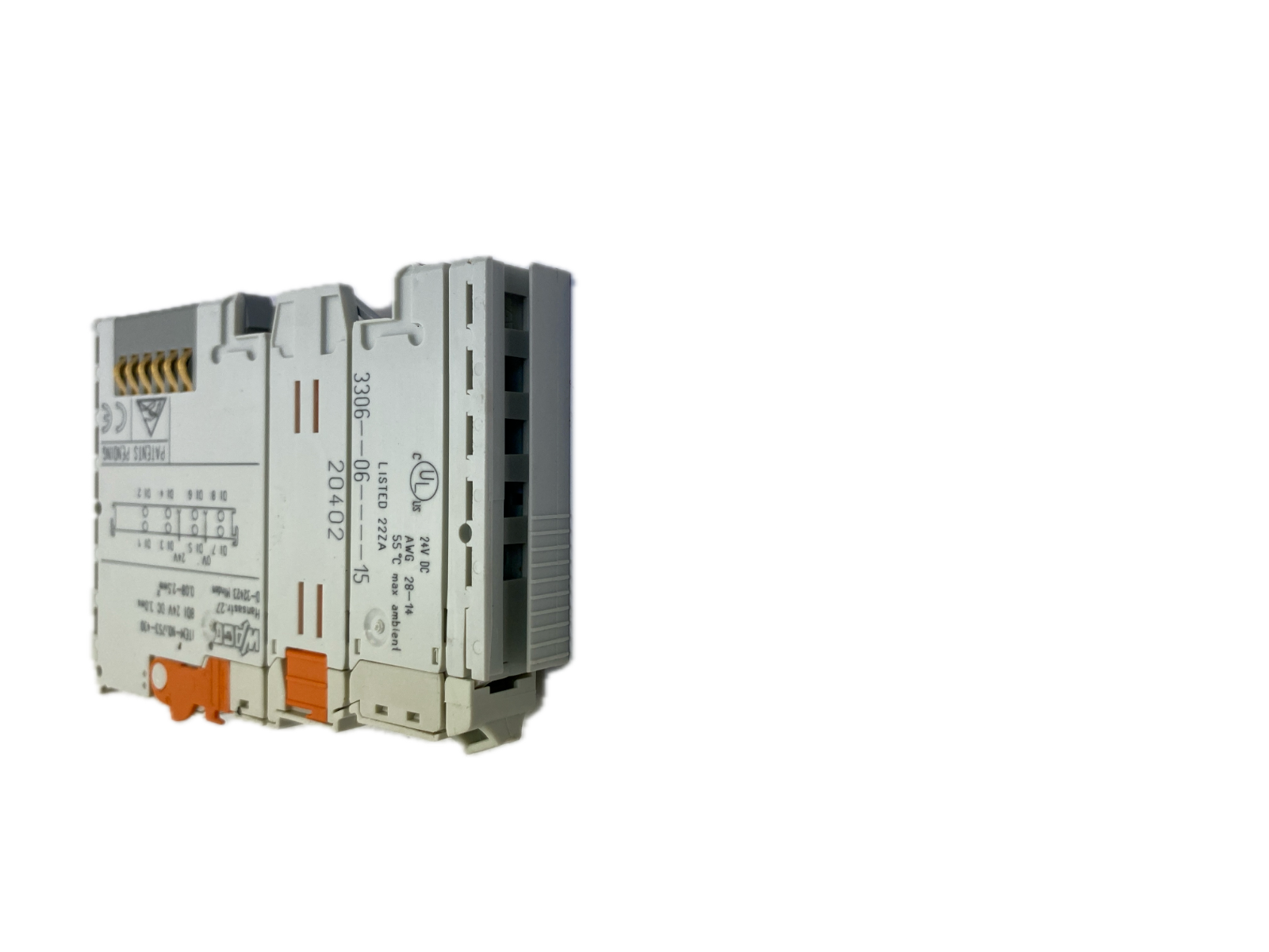 WAGO ITEM-NO.:753-430 8DI 24V DC 3.0ms. 0.08-2.5mm