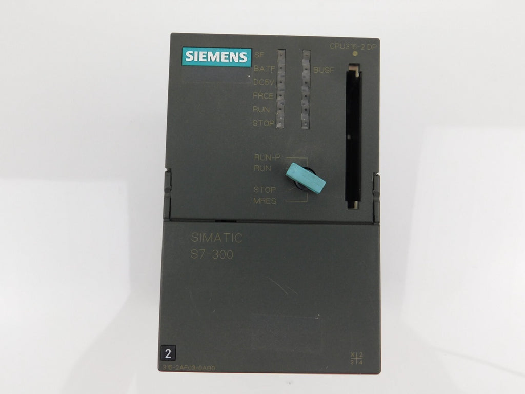 SIEMENS SIMATIC  S7  6ES7 315 2AF03-0AB0
