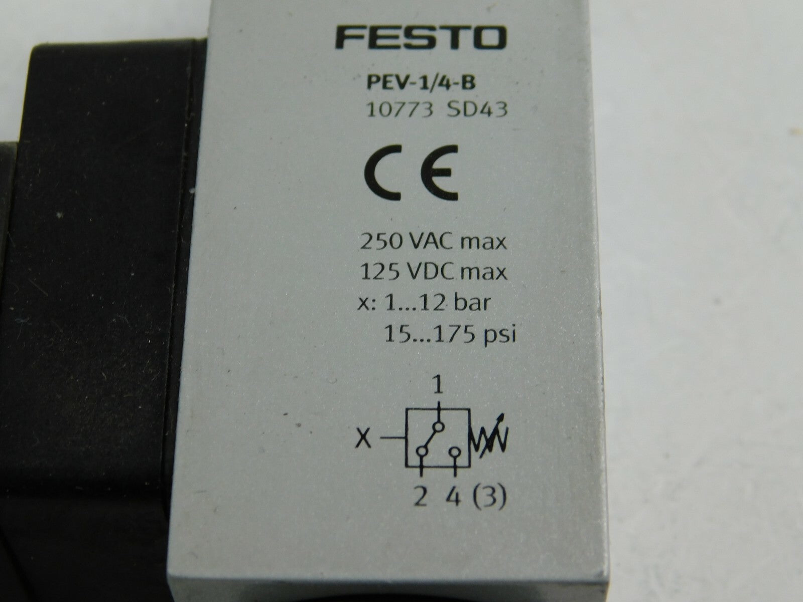 FESTO PEV/4-B 10773 SD43