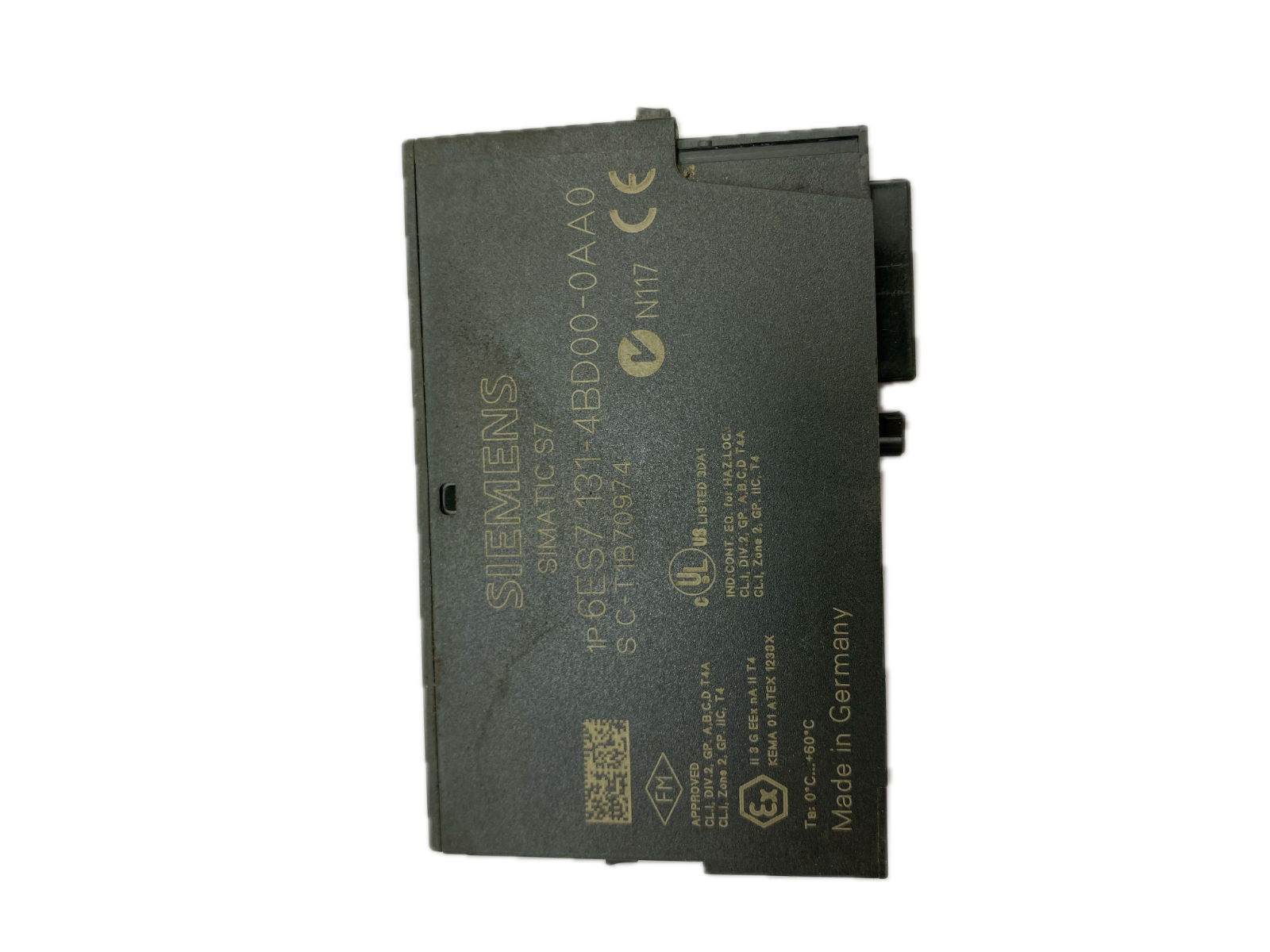 SIEMENS 4 DI DC24V SIMATIC S7 6ES7 131-4BD00-0AA0 **2 Stück**
