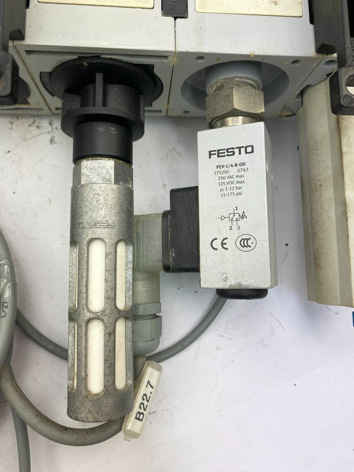 FESTO MS6-EE-1/2-10V24 Wartungseinheit