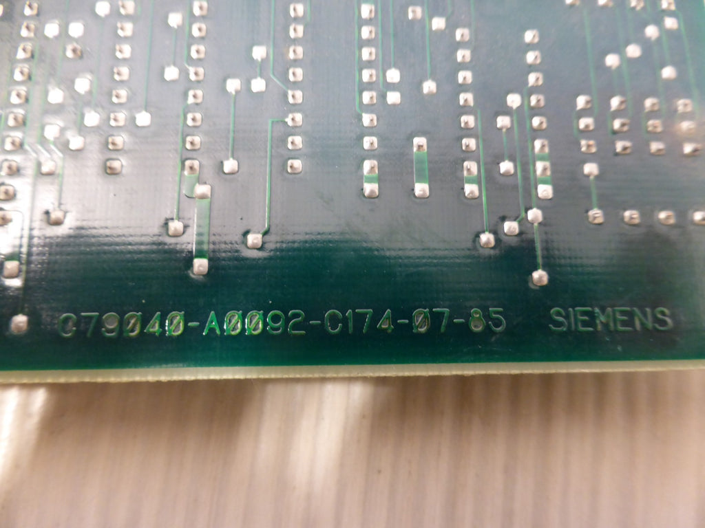 SIEMENS C79040-A0092-C174-07-85  C79040-A92-C174-1-87  