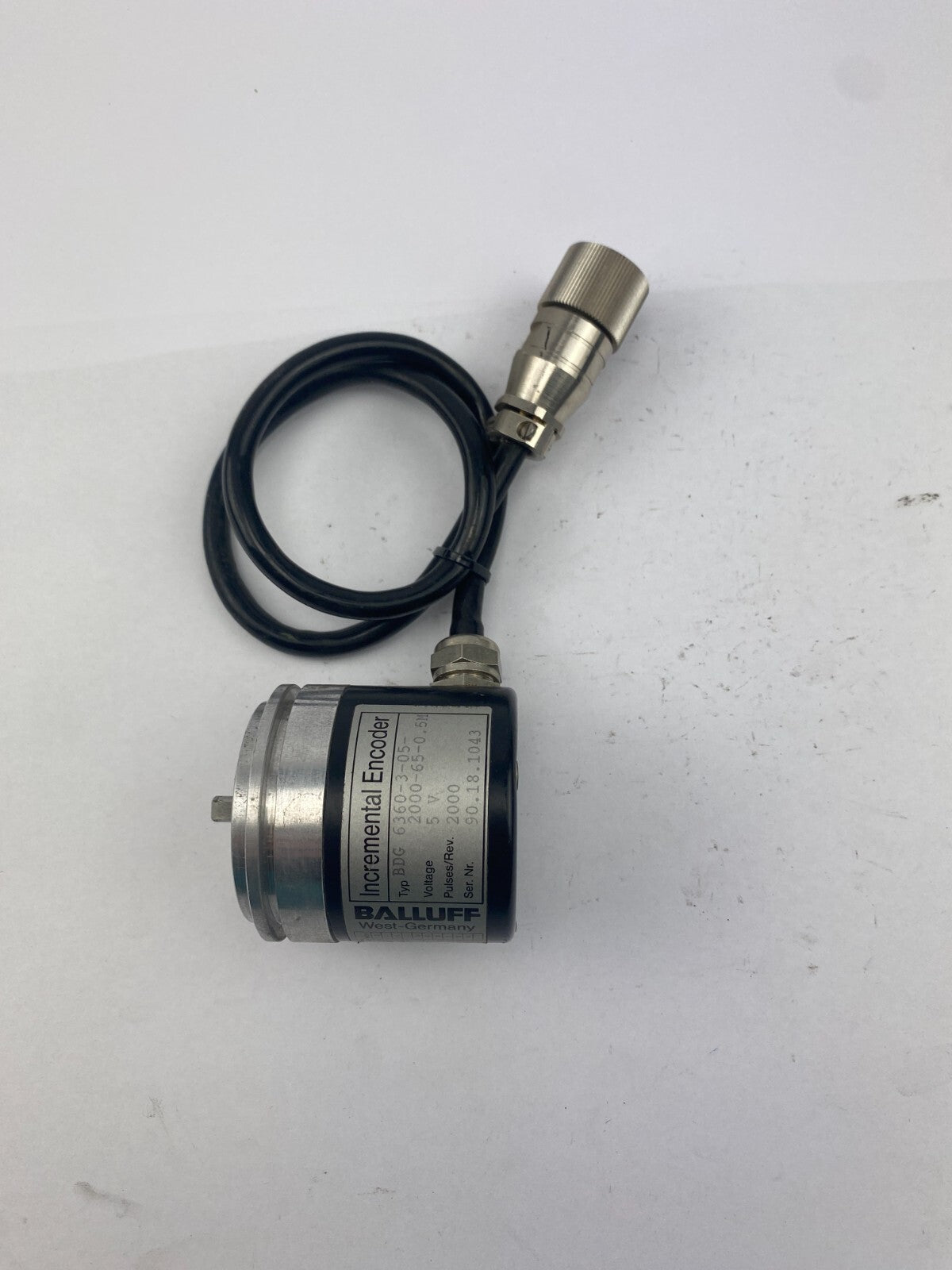 BALLUFF Incremental Encoder BGD 6360-3-05-2000-65-0.5M