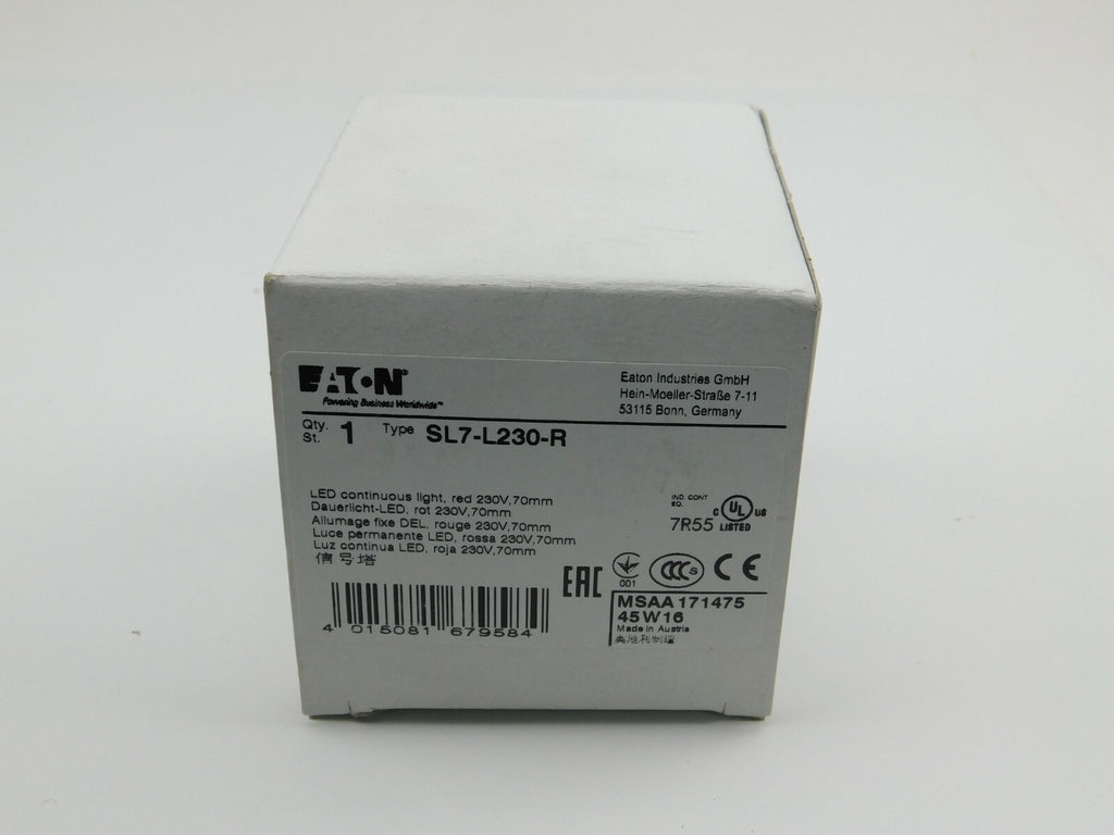 EATON SL7-L230-R LED ROT 230 V, 70 MM