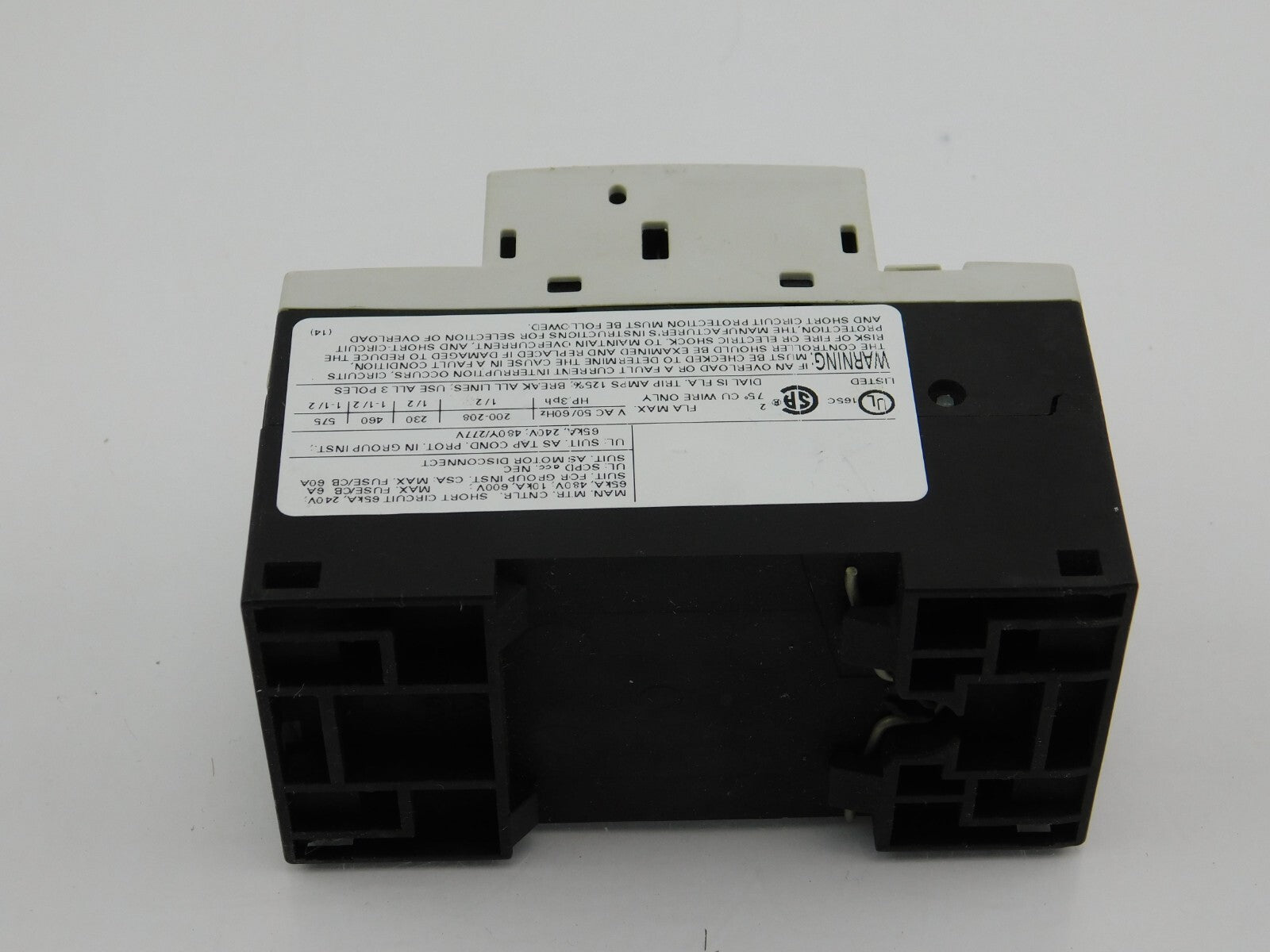 SIEMENS SIRIUS Motorabschalter 3RV1011-1BA10