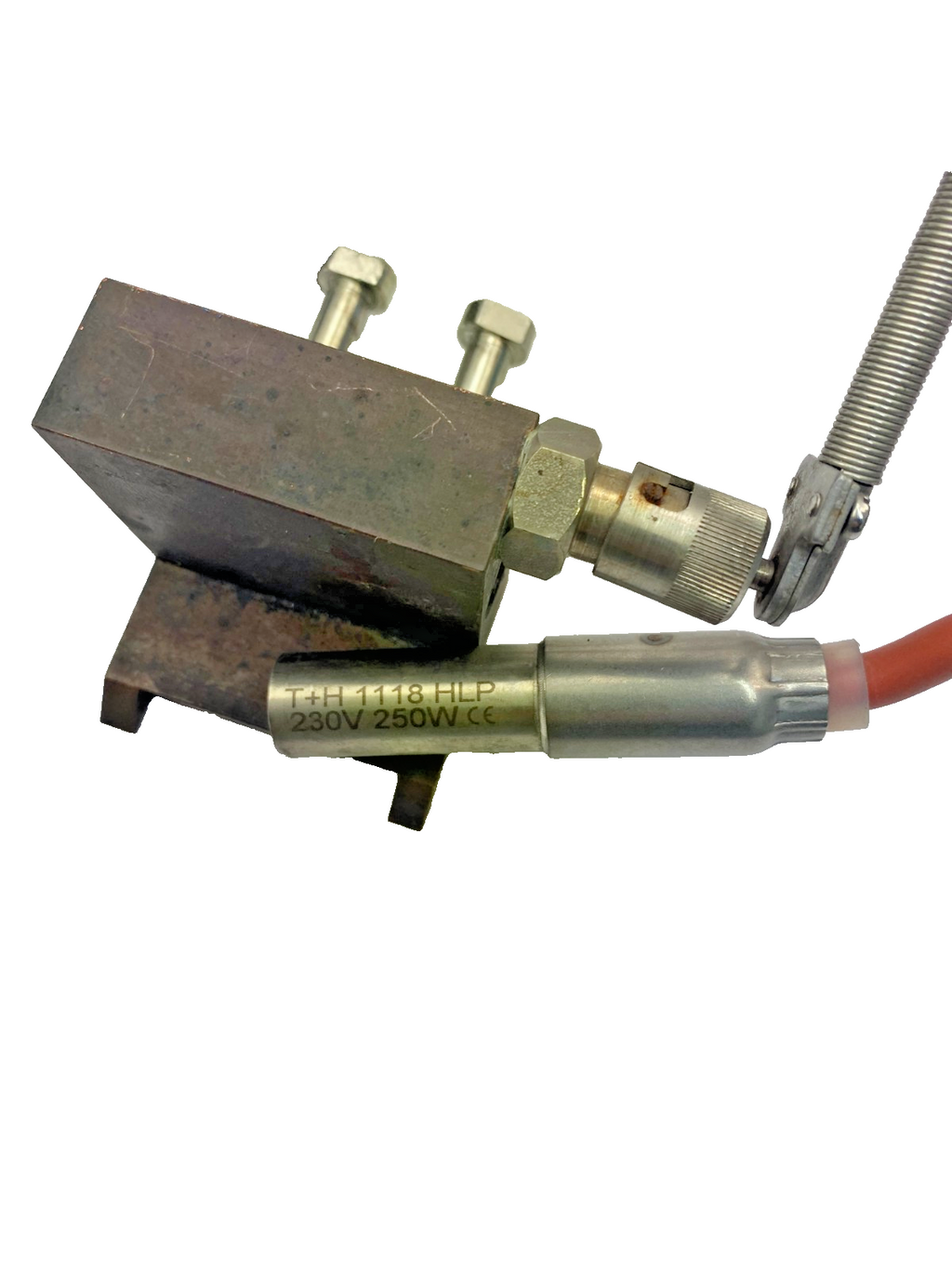 Posten T+H HLP Heizpatronen / Heizelemente mit Halterungen und Anschlusskabeln