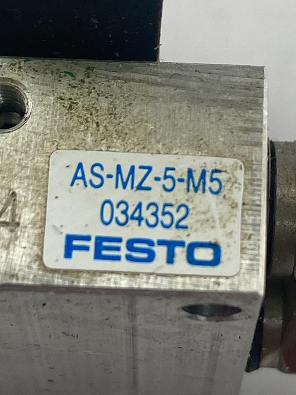 FESTO MZH-5/2-1,5-L-LED 30220+AS-MZ-5-M5 034352