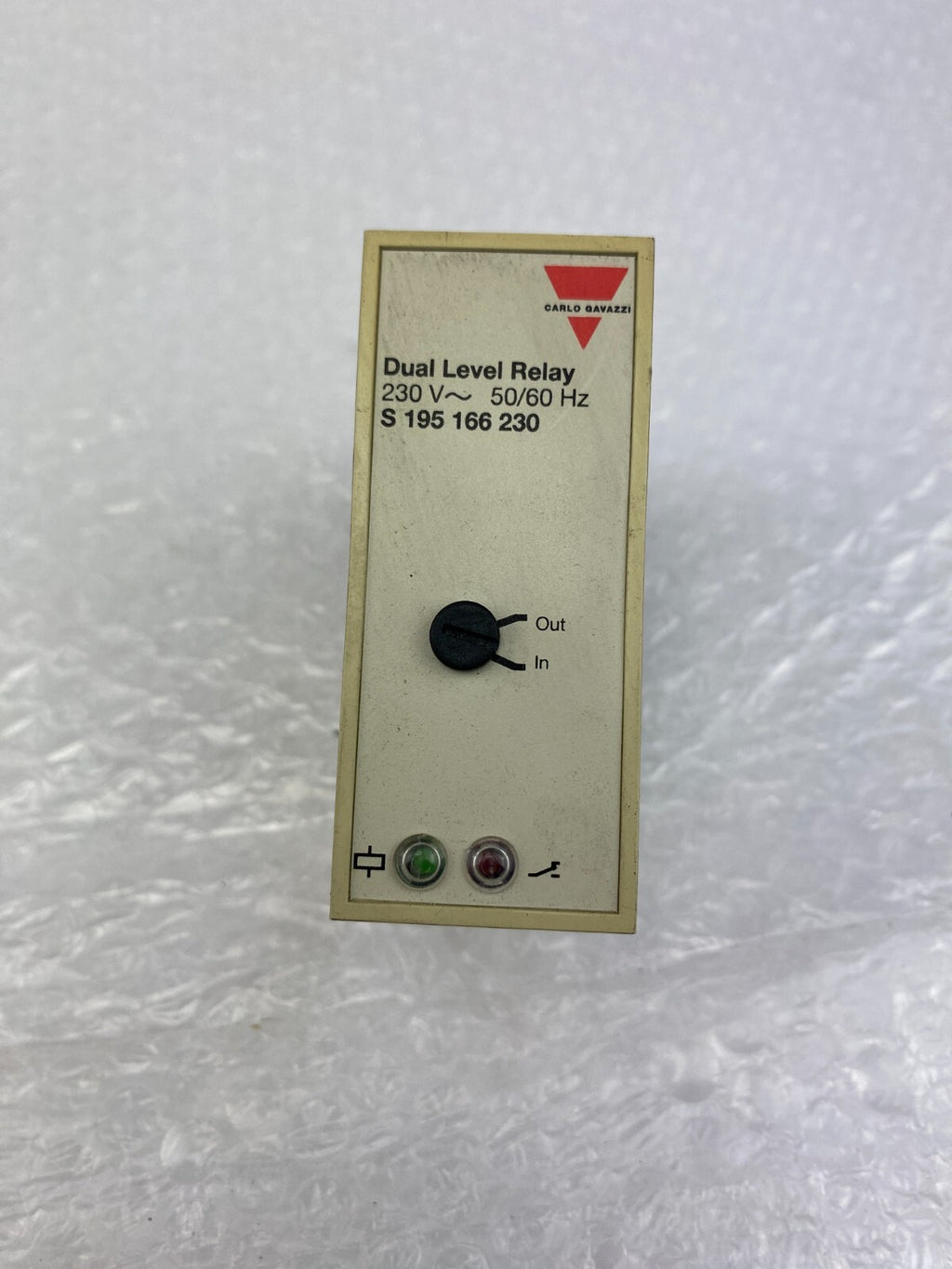 CARLO GAVAZZI Dual Level Relay S195166230 230V 50/60Hz