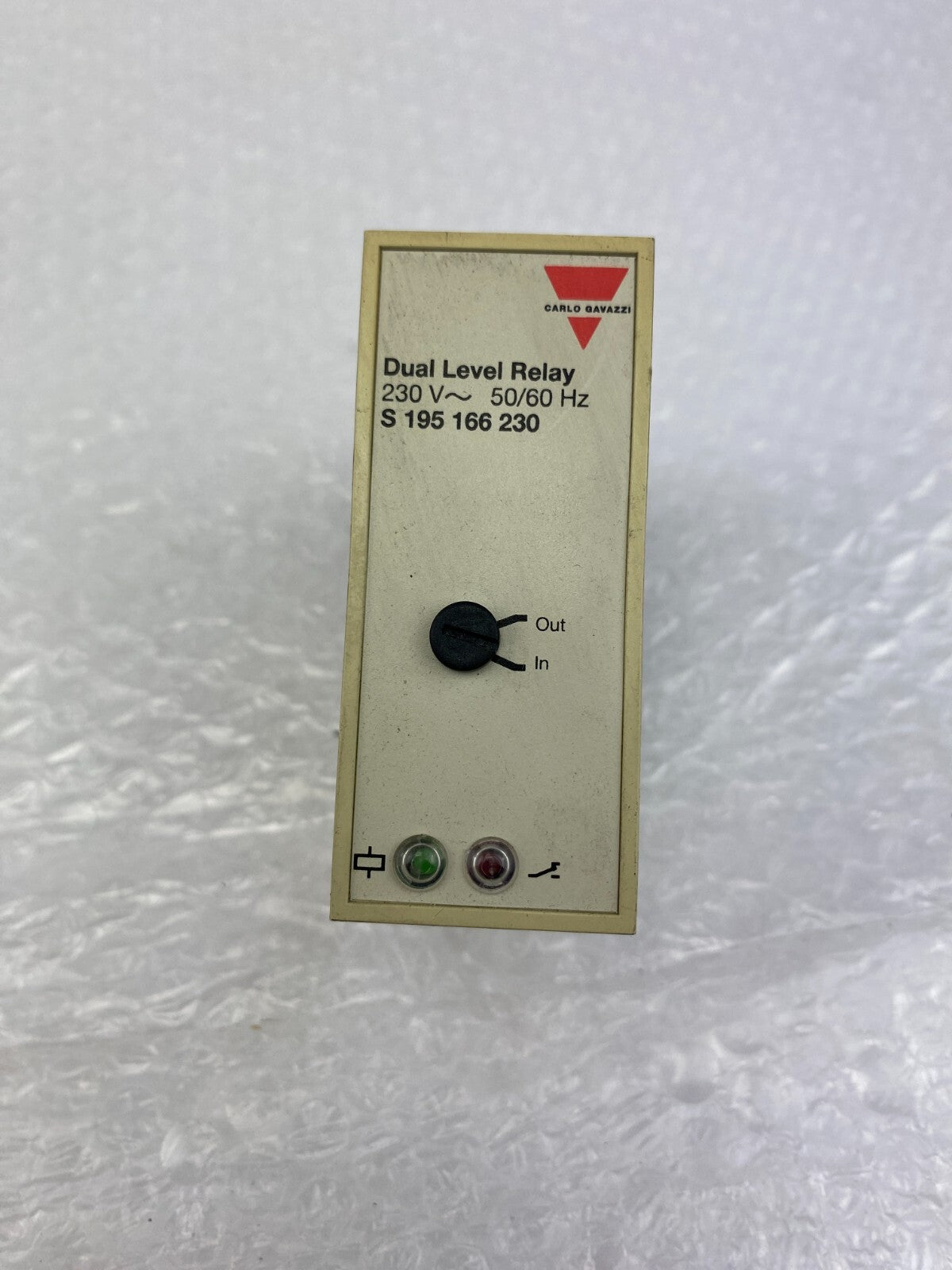 CARLO GAVAZZI Dual Level Relay S195166230 230V 50/60Hz