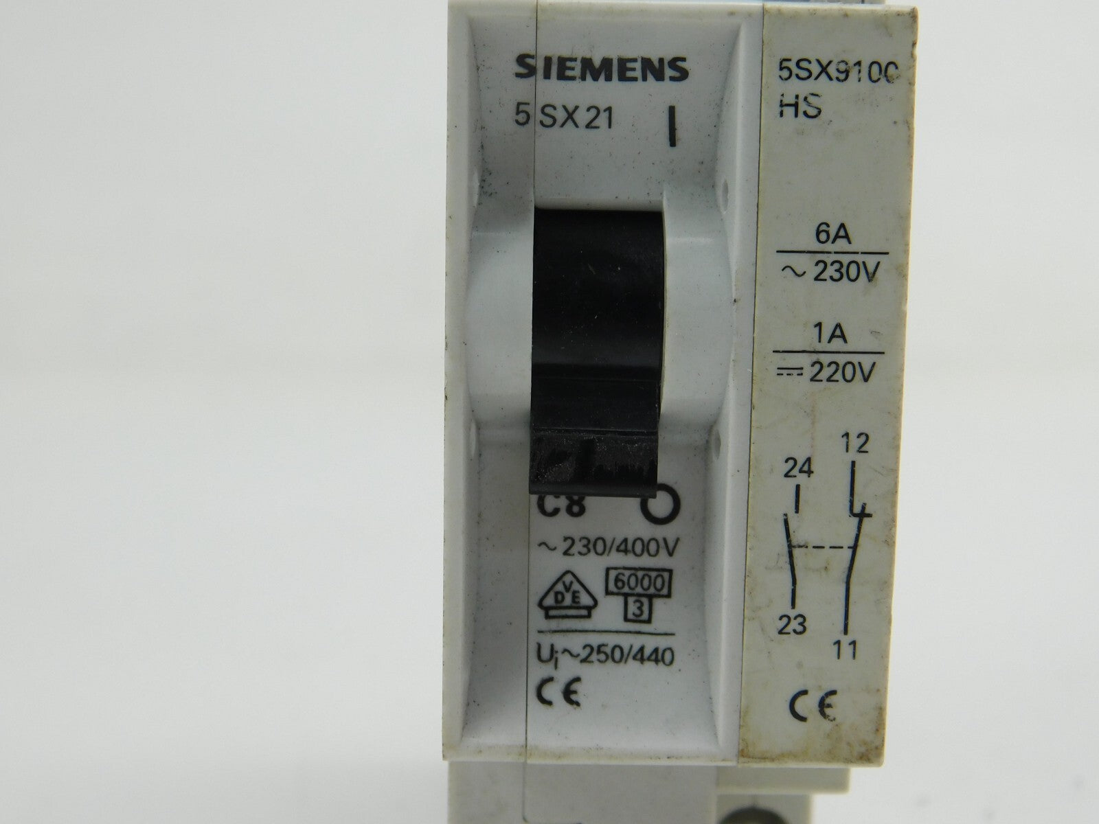 SIEMENS 5 SX21 230V 6A Leitungsschutzschalter ** 5 Stück **