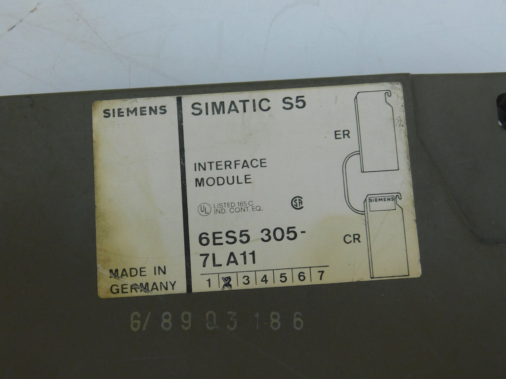 SIEMENS INTERFACE MODULE SIMATIC S5 6ES5 305-7LA11