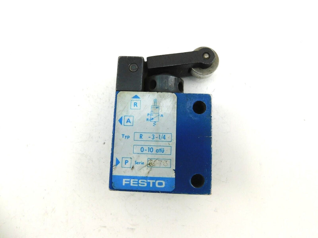 FESTO Rollenhebelventil R-3-1/4 0-10 atü