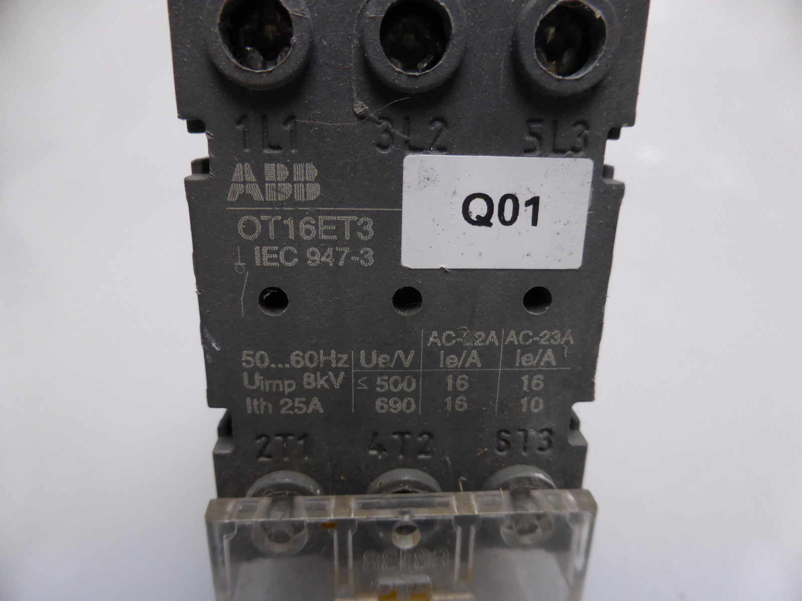 ABB OT16ET IEC 947-3; 50...60Hz