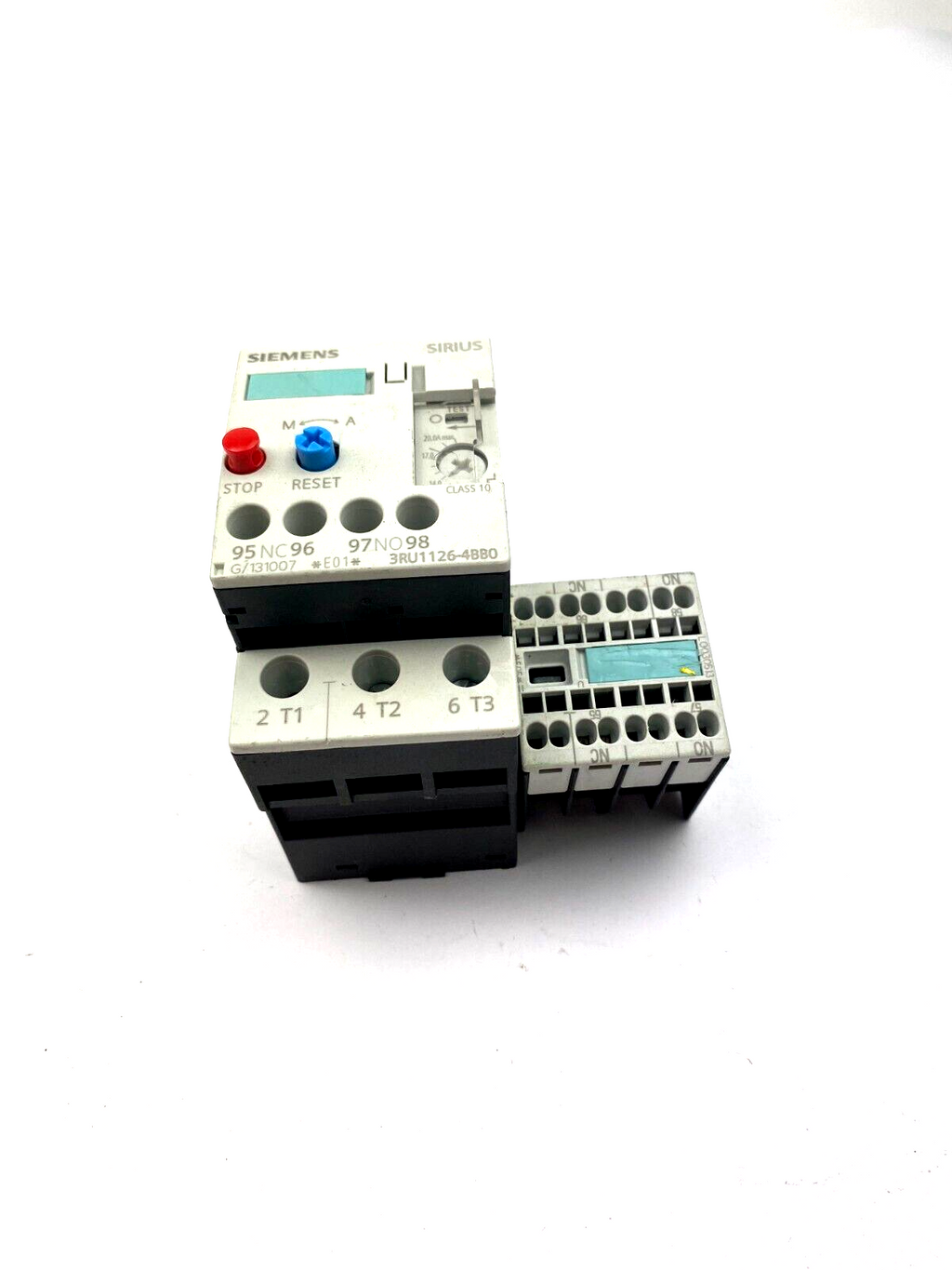 POSTEN....SIEMENS SIRIUS 3RU1126-4BB0 + 3RH1911-2FB11