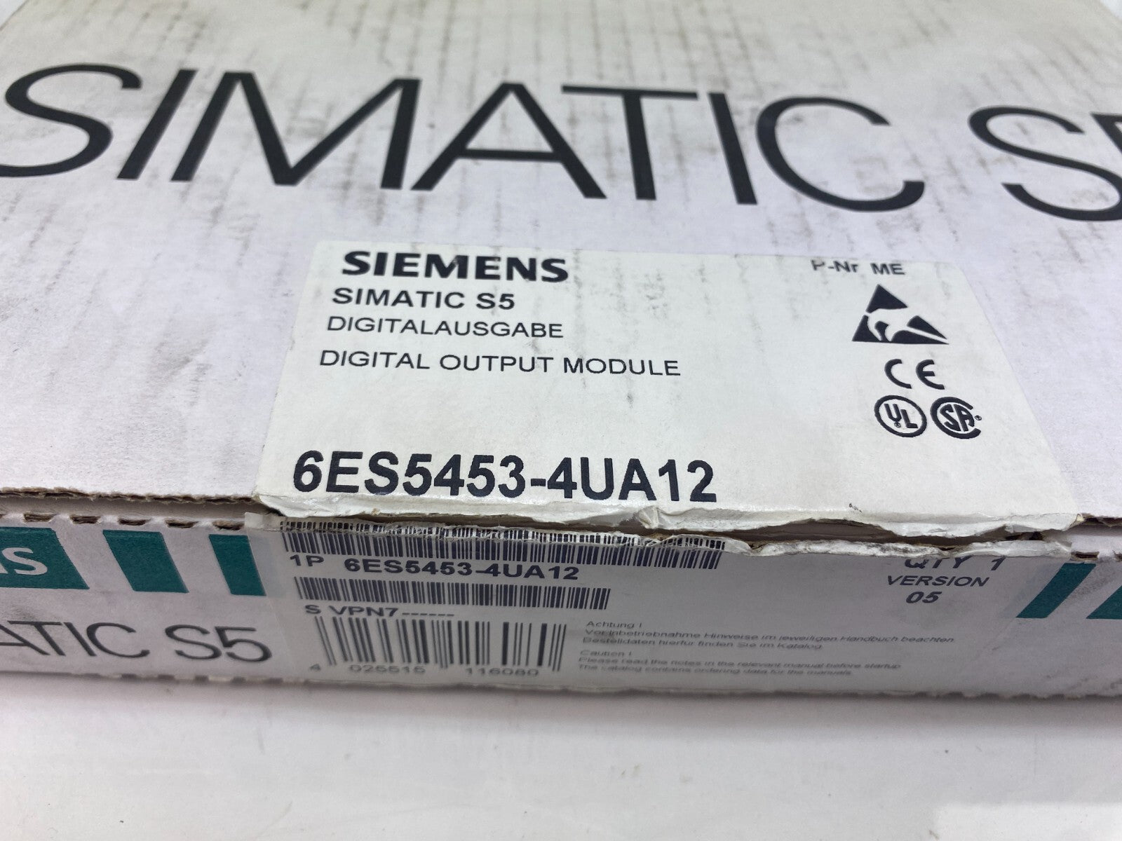 SIEMENS SIMATIC S5 6ES5453-4UA12