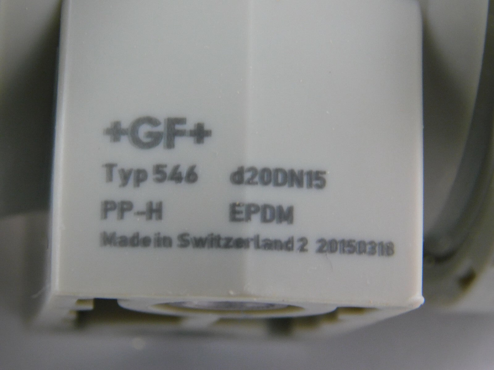 Georg Fischer Kugelhahn Typ 546  d20  DN15 PN10