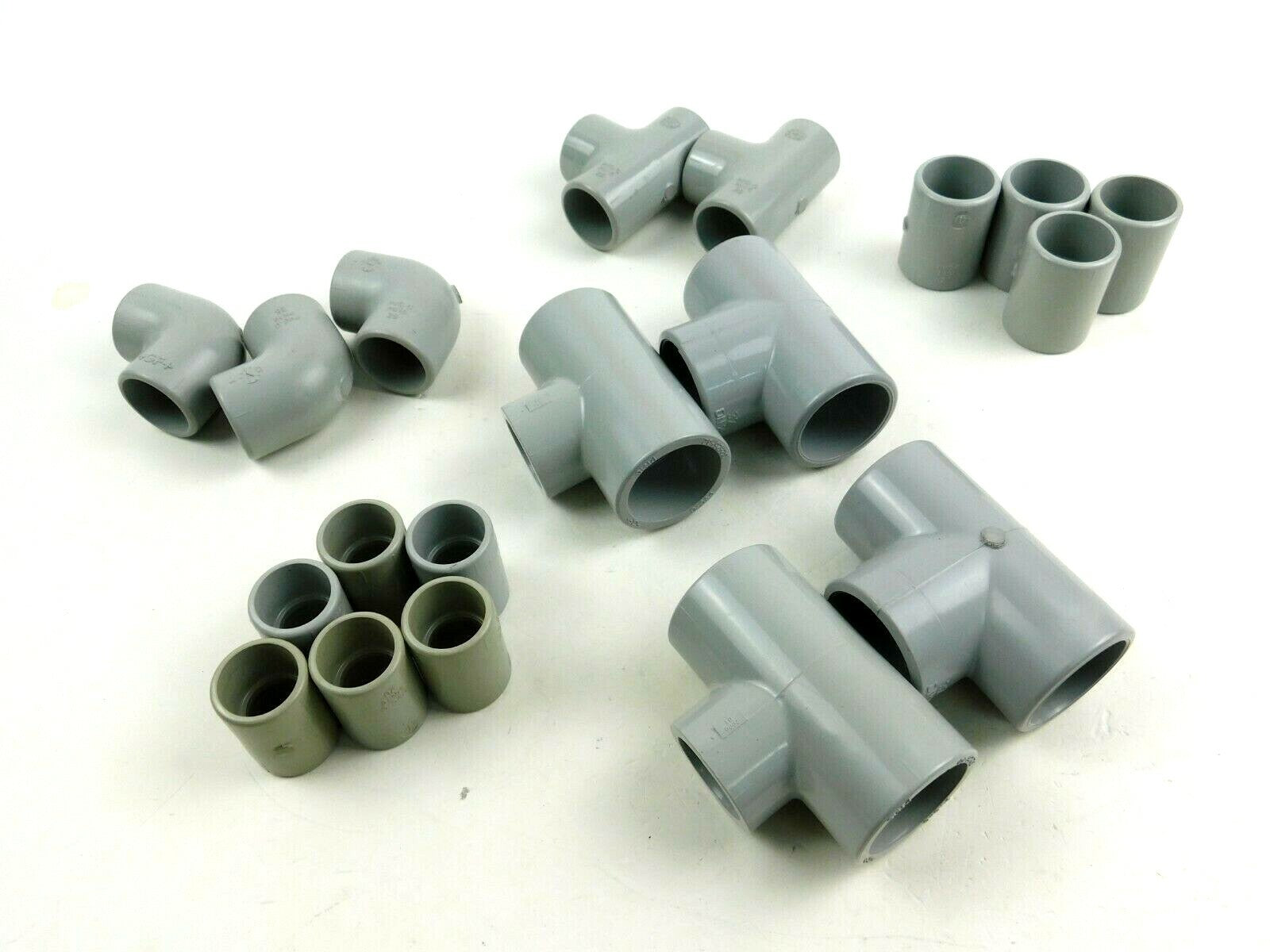 Georg Fischer Bogen 90° Muffe Egal T 90°Egal  PVC-C      ** Posten 19 Stück **