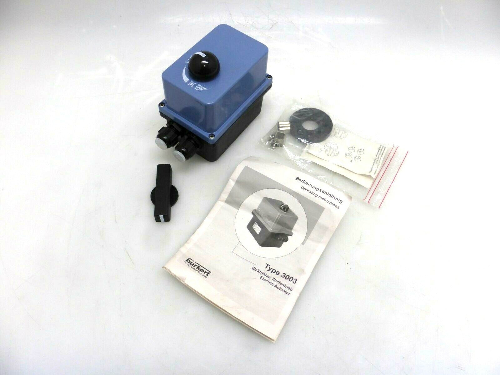 BÜRKERT, Fluid-Control-System, Type 3003, IP65 OF 084184/ 293, 166 325