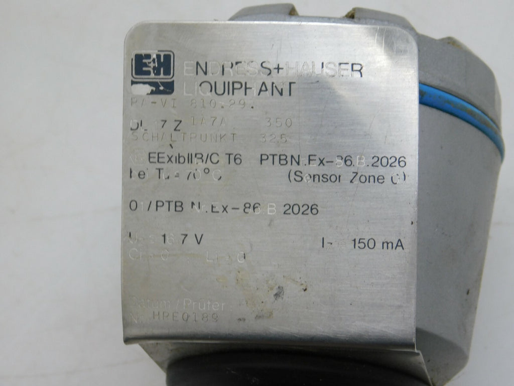 Endress + Hauser Liquiphant PA-VI 810.29 