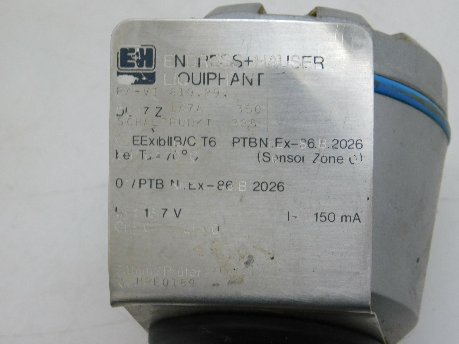 Endress + Hauser Liquiphant PA-VI 810.29 