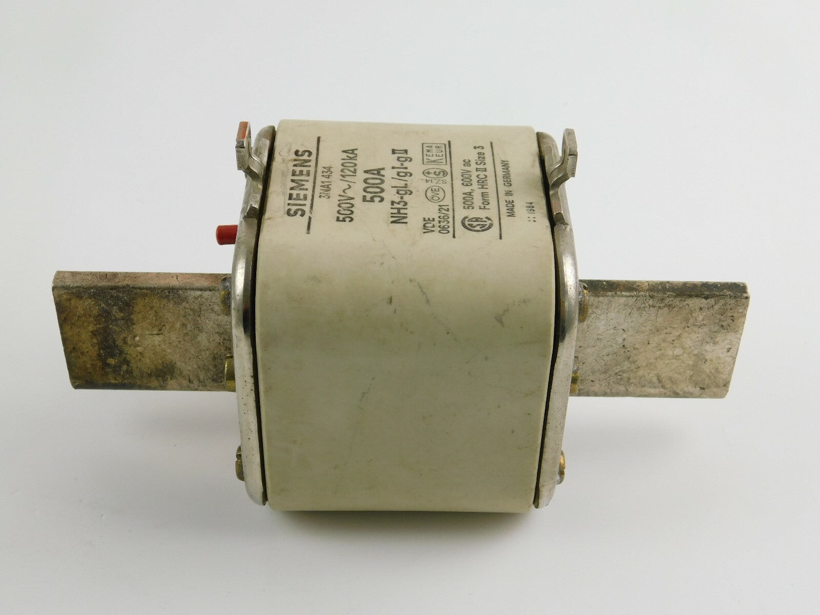 Siemens NH3-gL/gI-gII 500A 500V 3NA1 434  ** 2 Stück **