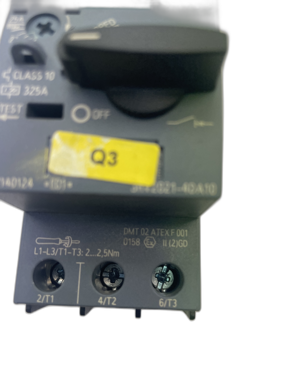 Siemens Sirius 3RV2021-4DA10 Leistungsschalter / Motorschutzschalter 18-25 A