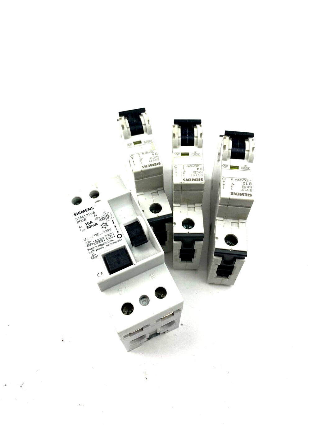 POSTEN..SIEMENS 5 SM1311-6 RCCB 16A+5SY61 MCB B10+5SY61 MCB B4..